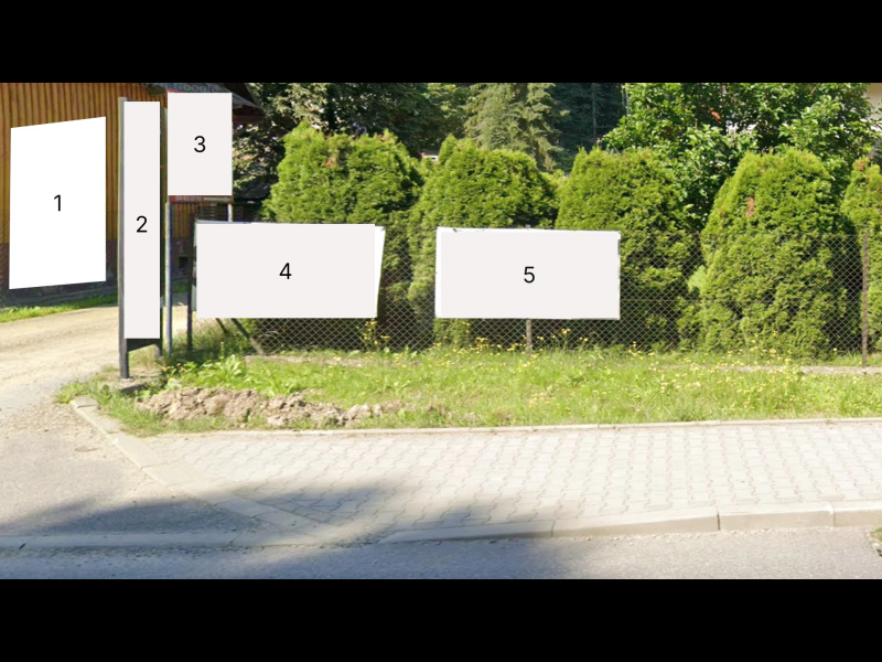 Banner przy ulicy - 3 - zdjęcie 1