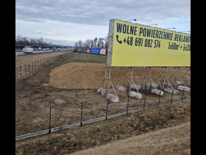 Billboard dwustronny 120m2 przy AOW S8 - Wrocław - zdjęcie 2